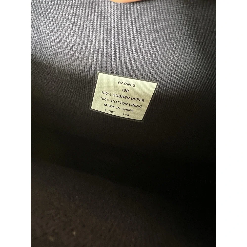 LAUREN RALPH LAUREN barnes-bo-rai Lauren Nav Matte Rubber Size 10 B
